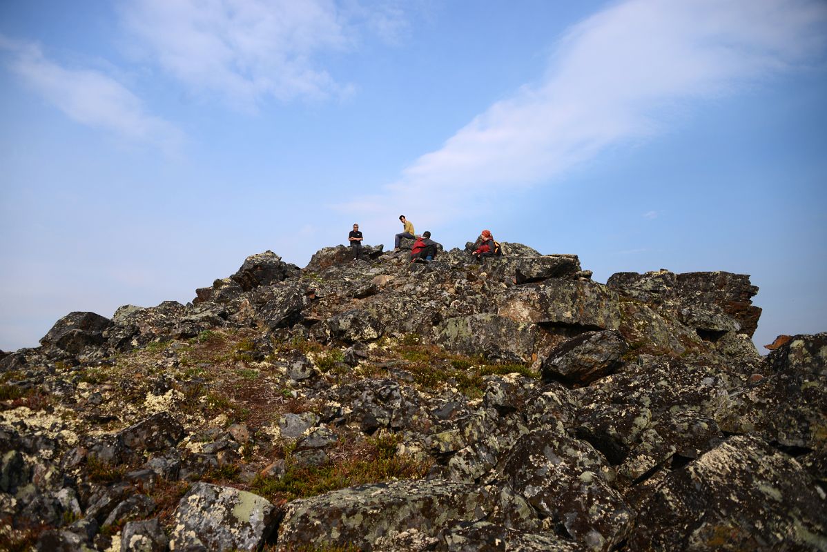 10C Almost To The Top Of The Goldensides Trail In Tombstone Park Yukon